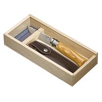 нож stainless steel с ручкой из оливы 8,5 см в Саратове