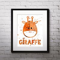 постер giraffe а4 в Саратове