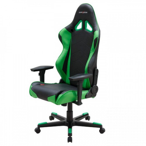 кресло геймерское dxracer racing черно-зеленое в Саратове