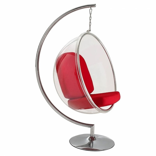 кресло bubble chair with stand красное в Саратове