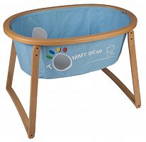 деревянная люлька с голубой колыбелью sleep up в Саратове