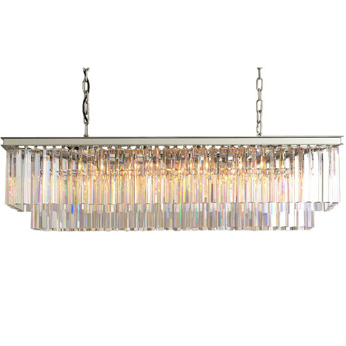 люстра odeon l120 серая(металлик), прозрачное стекло в Саратове