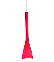 подвесной светильник ideal lux flut sp1 small rosso в Саратове