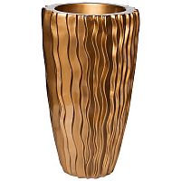 кашпо темно-золотистое tide 30х30х49 в Саратове